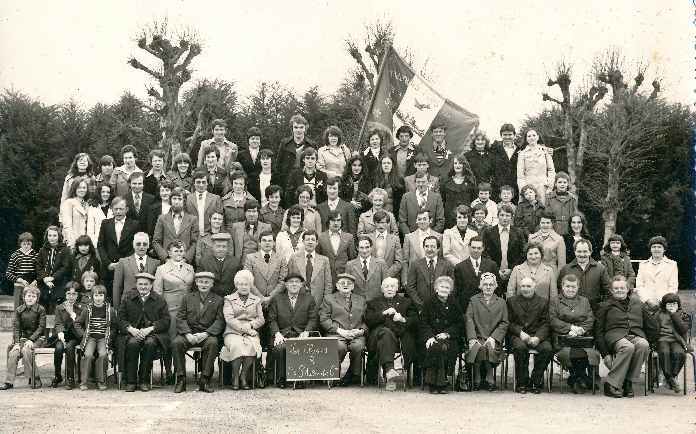 Photo Ancienne Groupe De Notables - Valence (Drôme) - Vintage